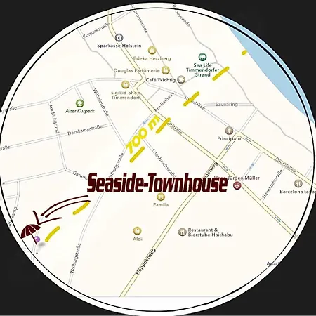 アパートホテル Seaside-townhouse ティメンドルファー・シュトラント